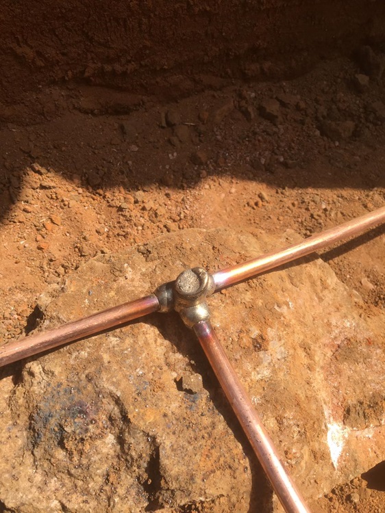 Earthing Exothermic Weld 1